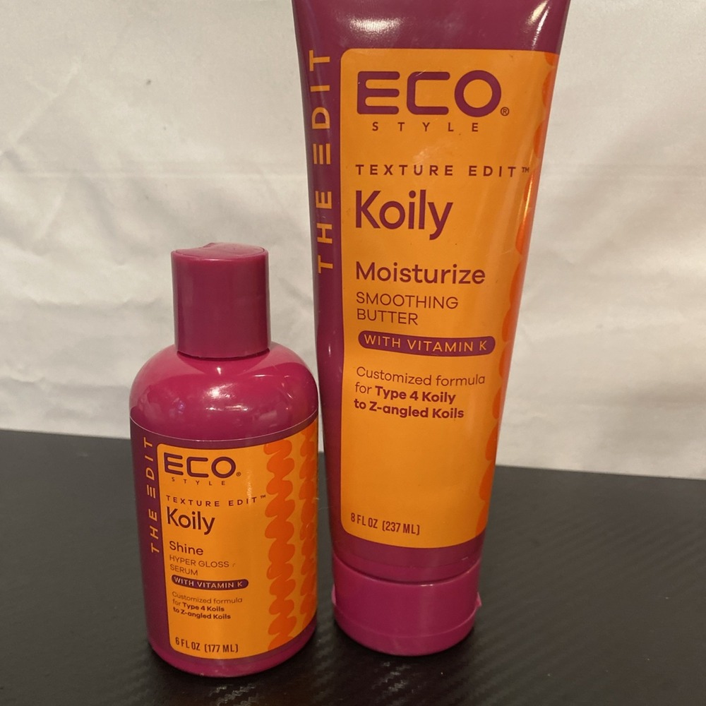 The Edit Eco Style Texture Hair Product Set Of 3 Koily